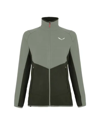 Fleece trekking dama  Paganella Polarlite, Kaki