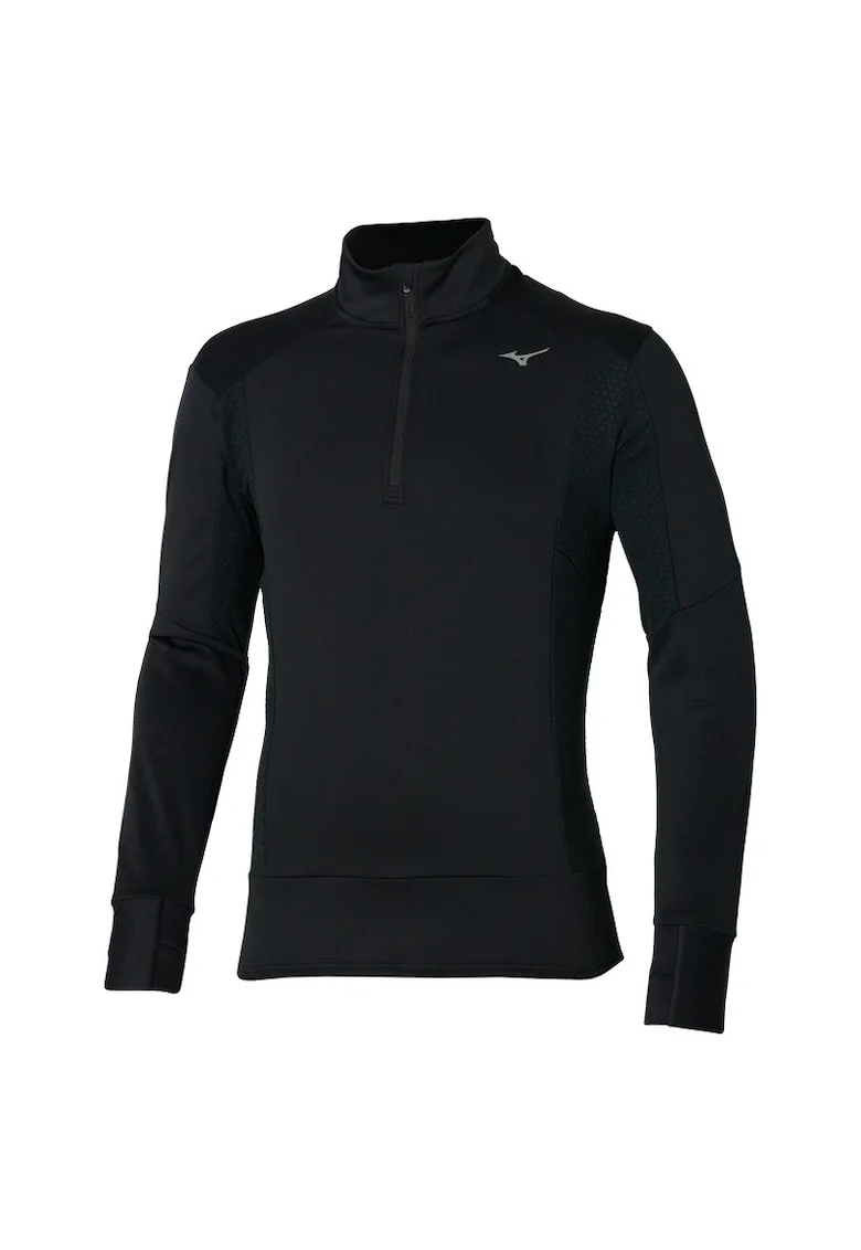 Bluza alergare barbati  Warmalite HZ FW 2024, Negru