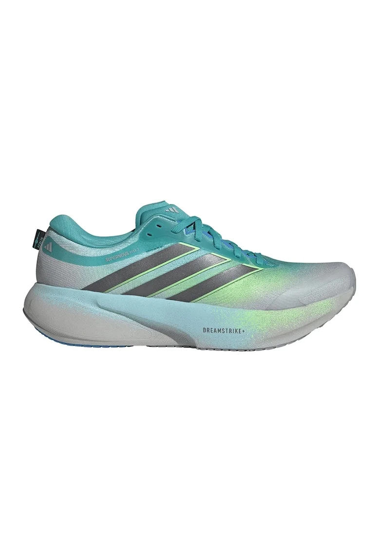 Pantofi SuperNova Rise 3 low-cut pentru alergare, Negru stins/Verde pal/Albastru petrol