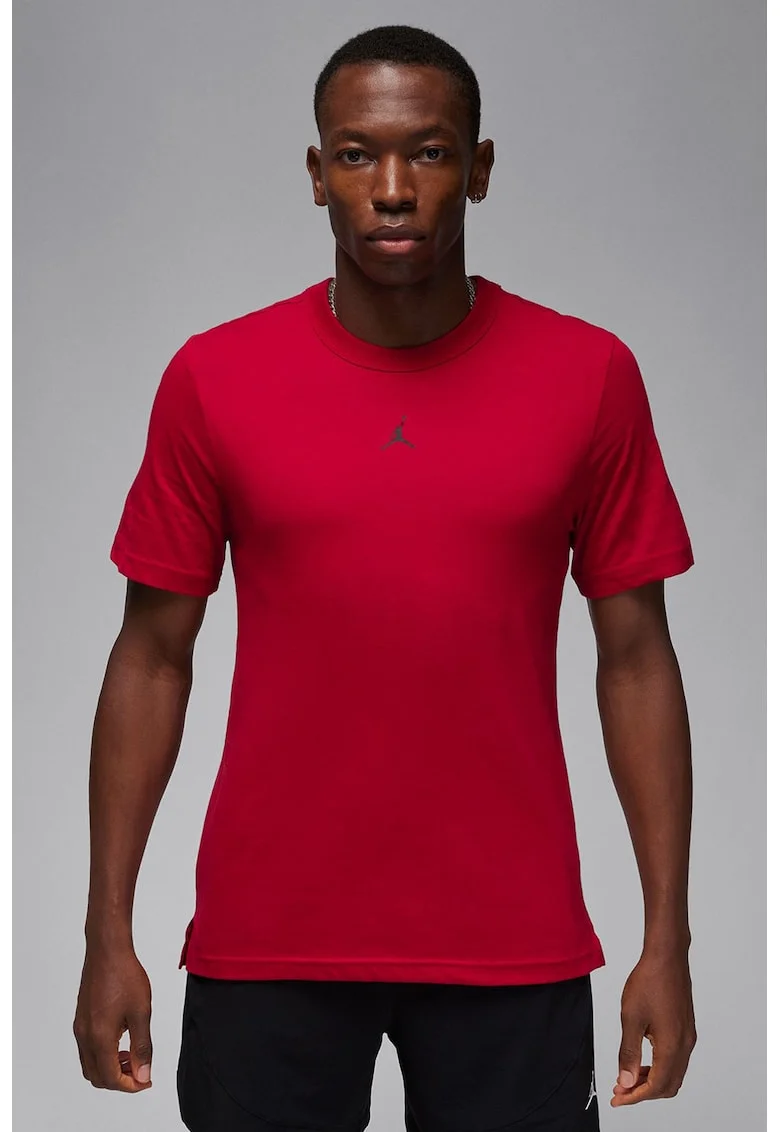 Tricou din amestec de bumbac pentru baschet Jordan, Rosu