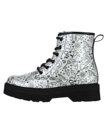 Ghete  GRAVLEN HI - DOODLE 303408LSLBK