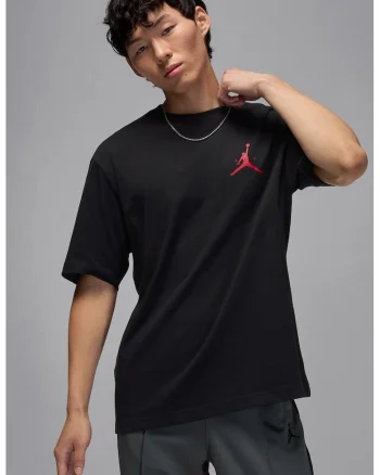 Tricou cu imprimeu logo, pentru baschet, Rosu/Negru