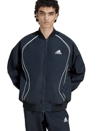 Jacheta lejera cu vatelina Teamgeist, Alb/Negru