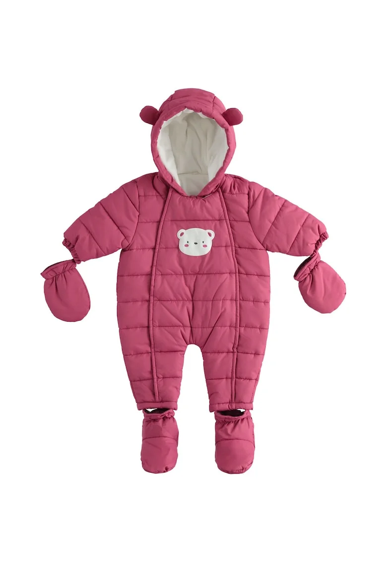 Combinezon iarna pentru bebe fetita , Sarabanda, 3.5685, Roz inchis