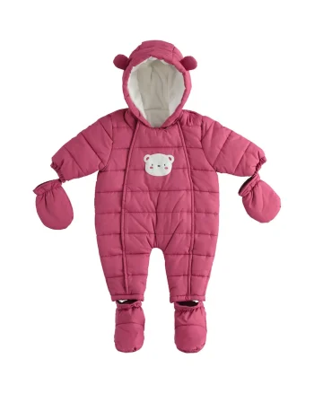 Combinezon iarna pentru bebe fetita , Sarabanda, 3.5685, Roz inchis