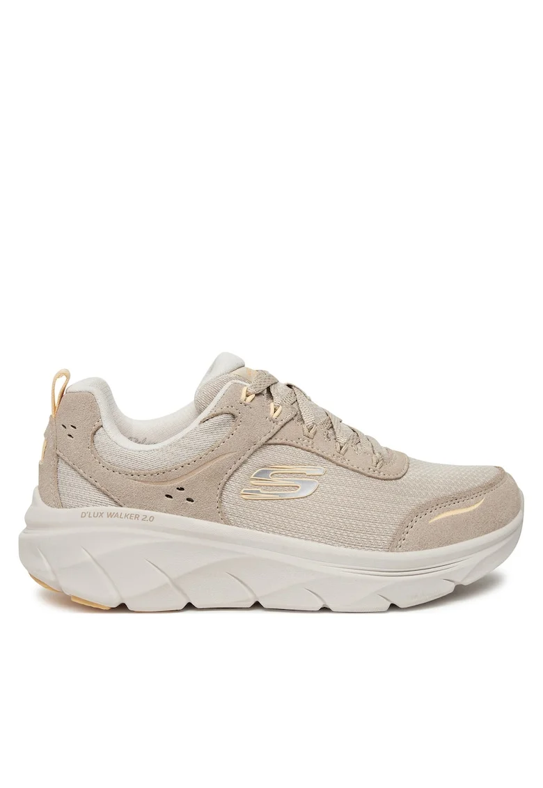 Pantofi sport dama,  textil, bej,