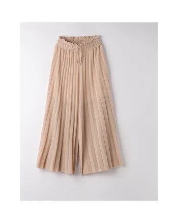 Pantaloni largi cu fir lurex pentru fata ,  4.8521, Roz deschis