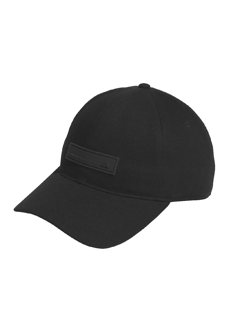Sapca de bumbac cu logo, Negru