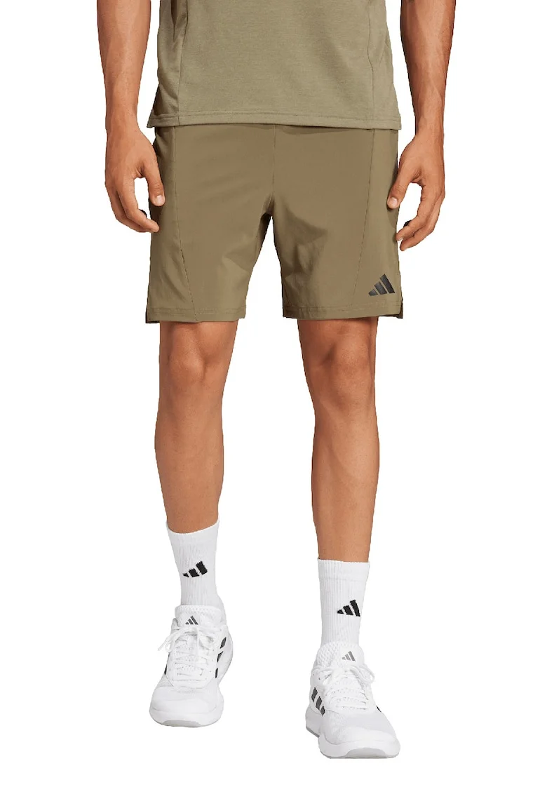 Pantaloni scurti pentru fitness D4T, Verde inchis