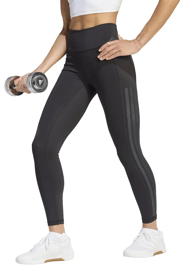 Colanti cu logo pentru fitness Optime, Negru