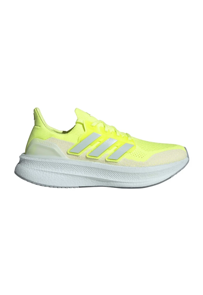 Pantofi Ultraboost 5 din plasa pentru alergare, Alb/Galben