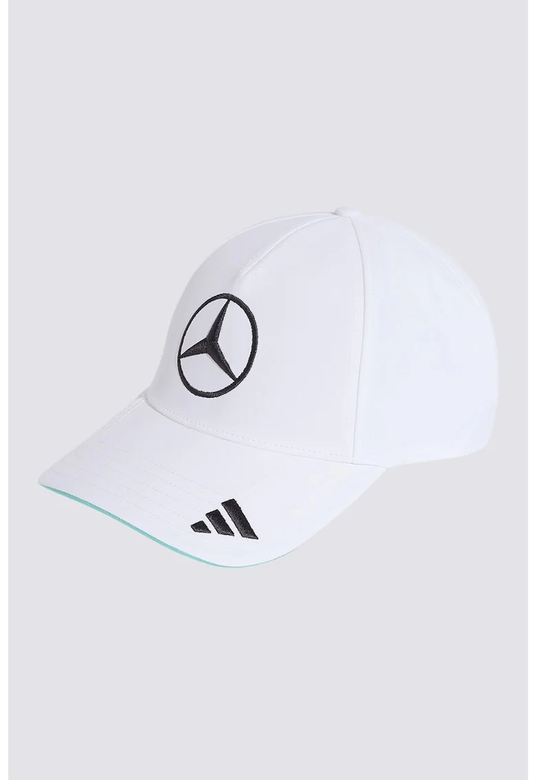 Sapca ajustabila Mercedes AMG Petronas Formula 1, Negru/Alb optic