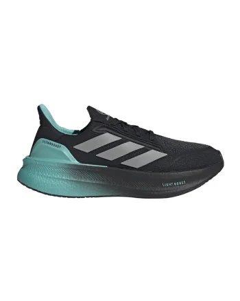 Pantofi pentru fotbal Ultraboost 5X Merceded AMG Petronas Fornula 1, Alb/Verde/Negru
