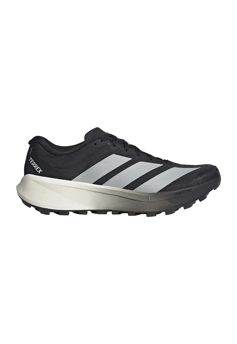Pantofi Terrex Agravic 4 low-cut pentru alergare trail, Negru/Gri deschis