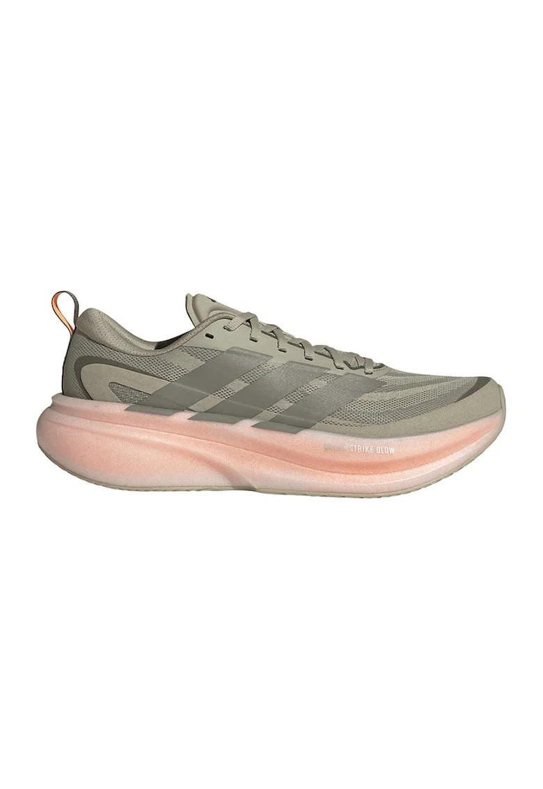 Pantofi Supernova Glide low-cut pentru alergare, Piersica/Grej
