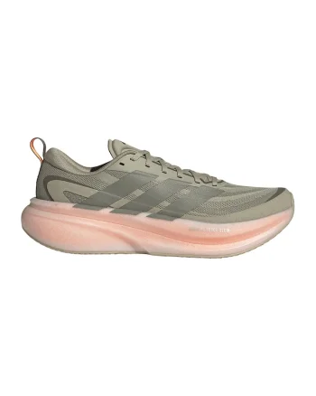 Pantofi Supernova Glide low-cut pentru alergare, Piersica/Grej