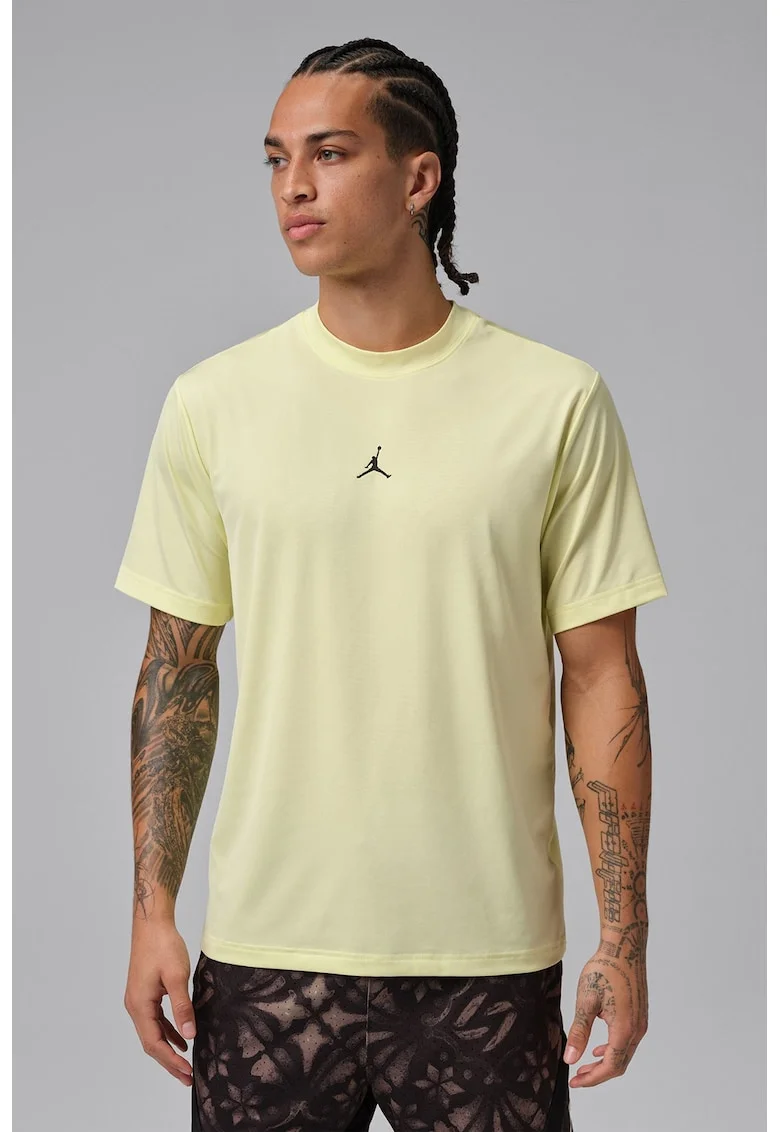 Tricou cu tehnologie Dri-FIT pentru baschet, Verde fistic