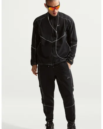 Pantaloni cu tehnologie Dri-FIT pentru fitness, Negru