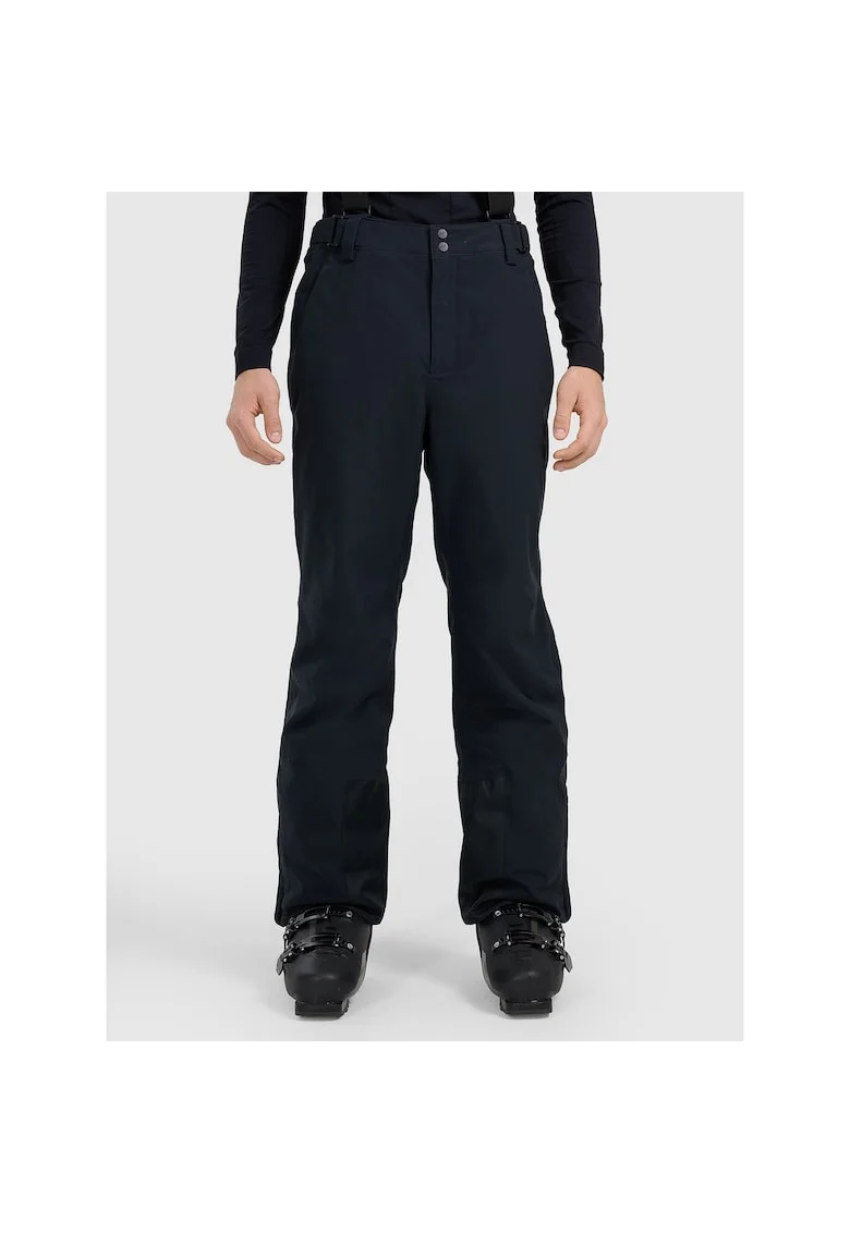 Pantaloni de schi barbati,  din poliester, negru