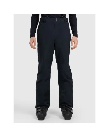 Pantaloni de schi barbati,  din poliester, negru