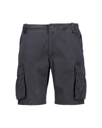 Pantaloni scurti trekking barbati  3U66477, Negru antracit/Gri antracit
