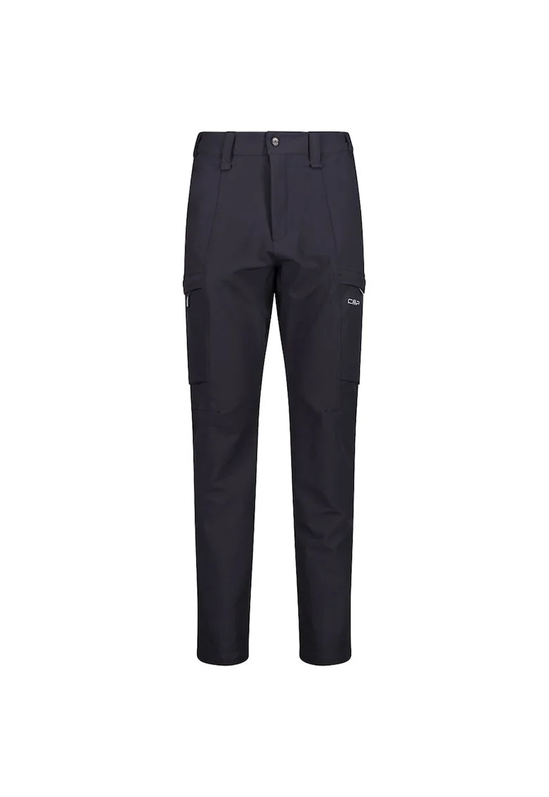 Pantaloni trekking barbati  32T1777, Negru antracit/Gri antracit