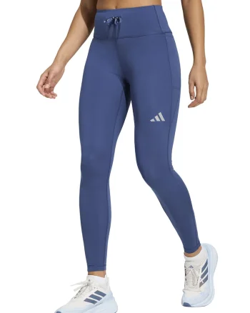 Colanti cu talie inalta, pentru alergare Essentials, Albastru prafuit