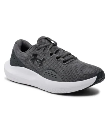 Pantofi sport barbati  CHARGED SURGE 4, Textil, gri,