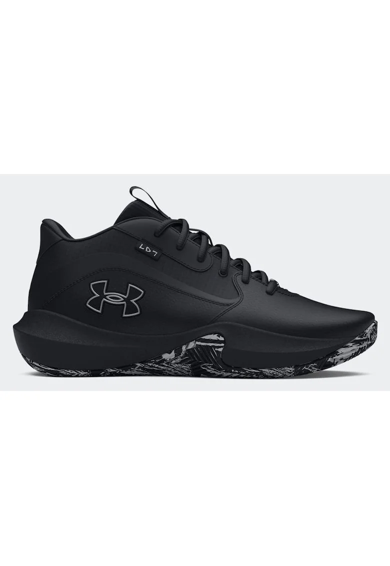 Pantofi sport barbati  Lockdown 7, plasa/piele naturala, negru
