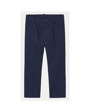 Pantaloni baieti  1576, Bumbac, Albastru, Bleumarin