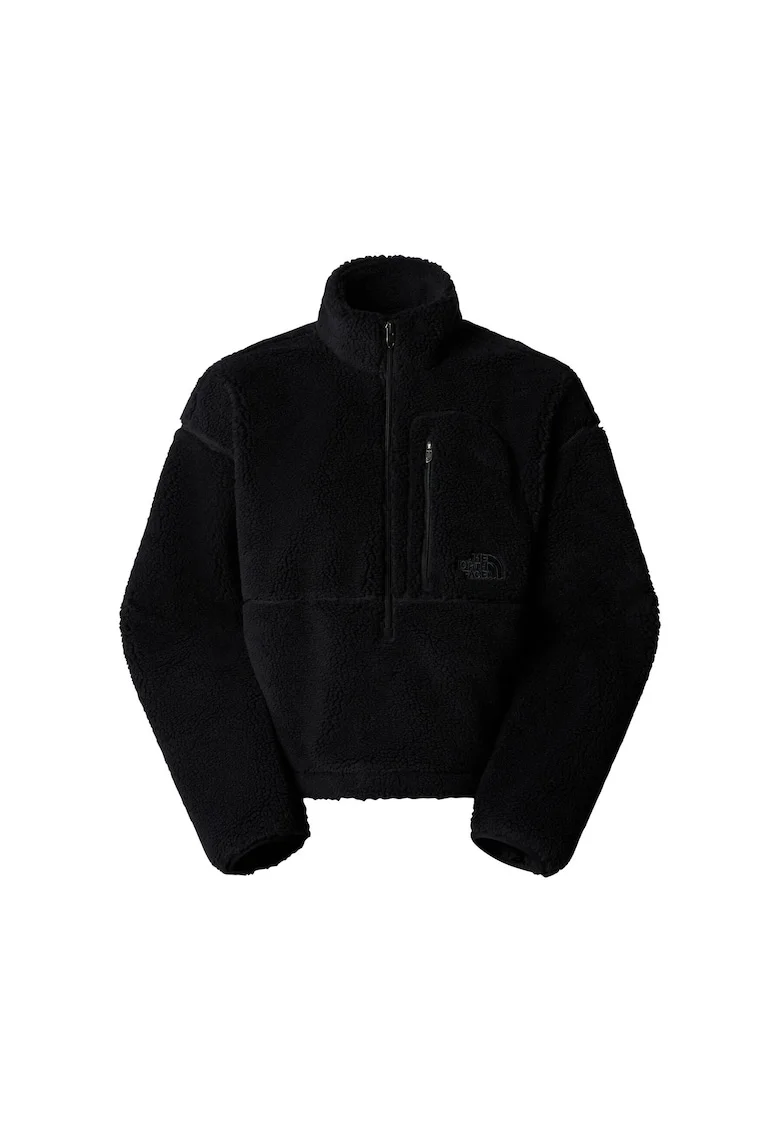 Bluza sport dama  negru, fleece,