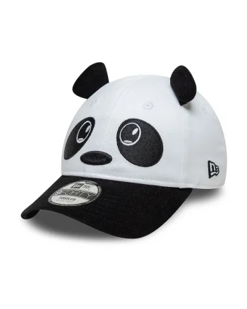 New, Era, Sapca cu model teddy 9Forty, Alb/Negru