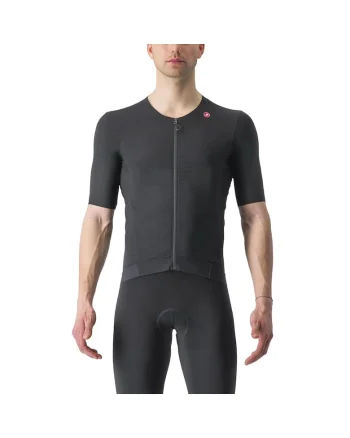 Tricou ciclism barbati  Premio Black, Negru