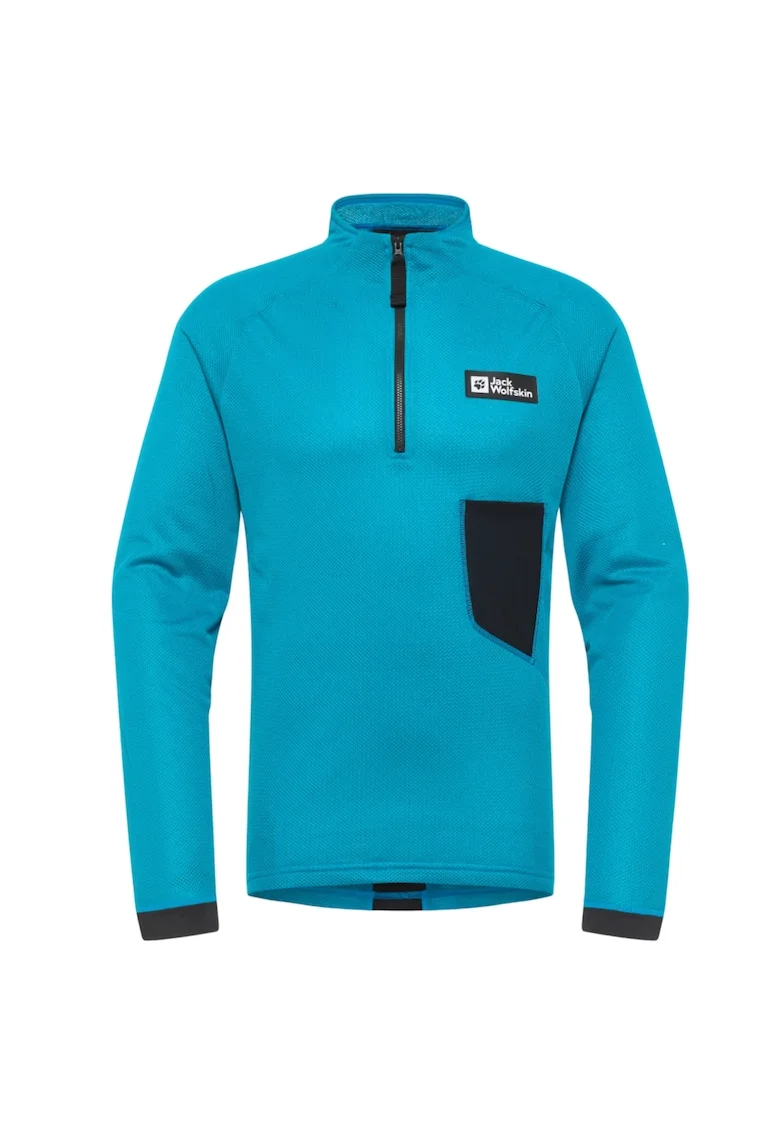 Bluza barbati  Expdn Octa Hz FW 2024, Turcoaz