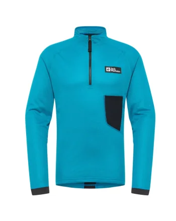 Bluza barbati  Expdn Octa Hz FW 2024, Turcoaz