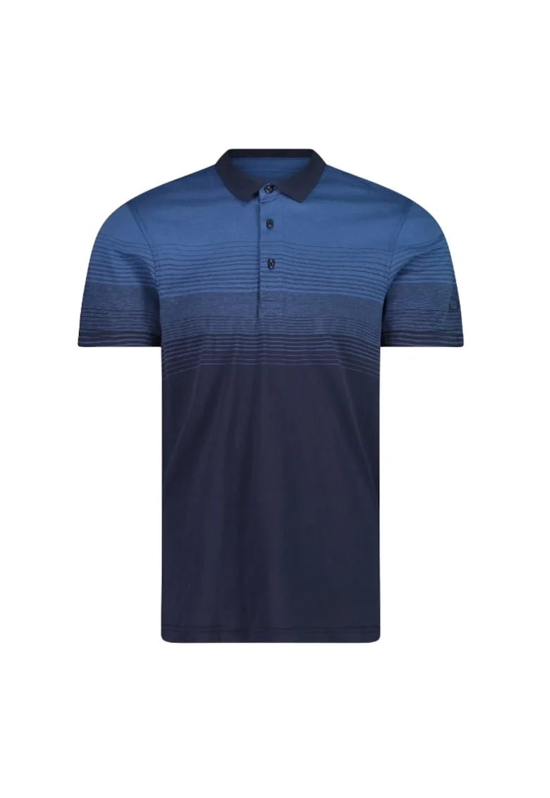 Tricou barbati  POLO 33N5547, albastru/negru