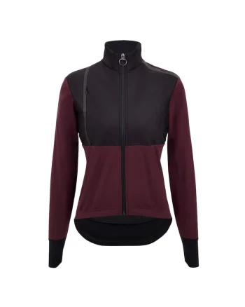 Jacheta ciclism dama  Vega Absolute FW 2024, Visiniu/Negru