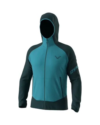 Jacheta trekking barbati  Transalper Light Polartec, Albastru deschis/Bleumarin