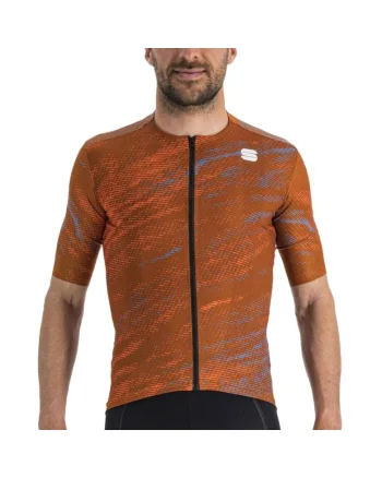 Tricou ciclism barbati  Cliff Supergiara, Maro