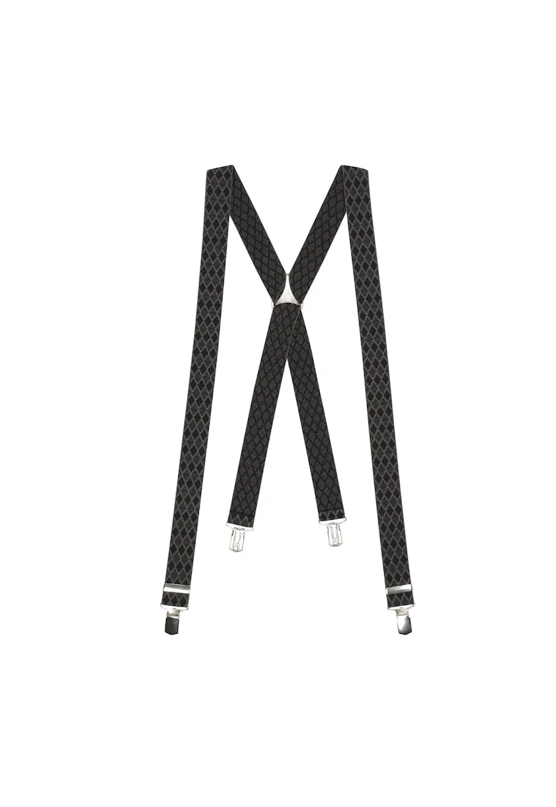 Bretele barbati,  6800, Negru