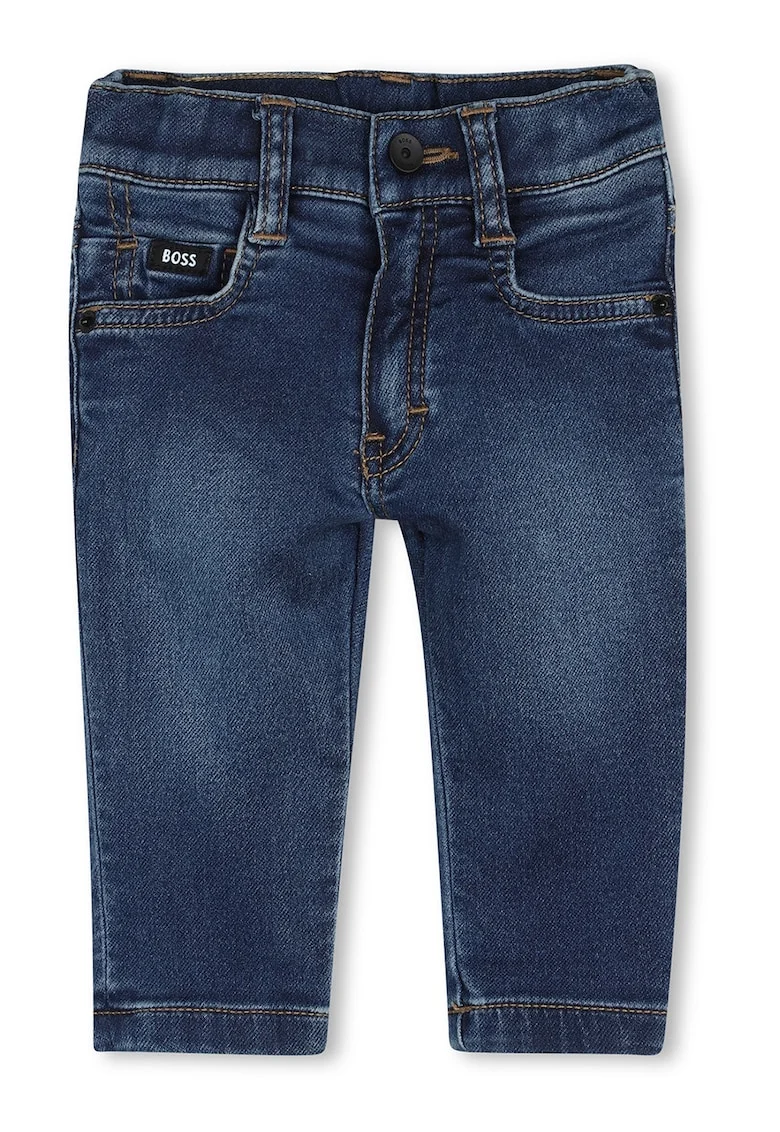 Blugi regular fit, Bleumarin