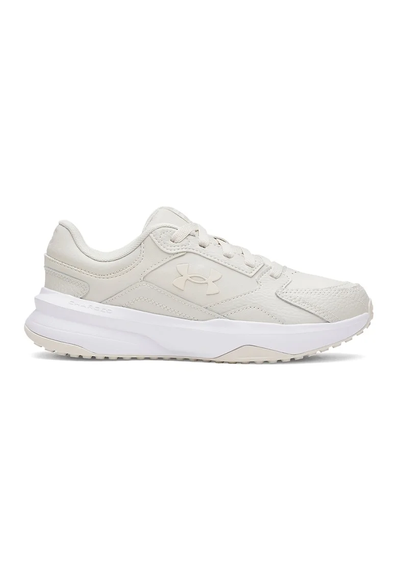 Pantofi Edge cu garnituri din piele pentru antrenament, Crem