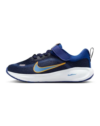 Pantofi Stellar Ride cu inchidere velcro pentru alergare, Galben/Albastru inchis