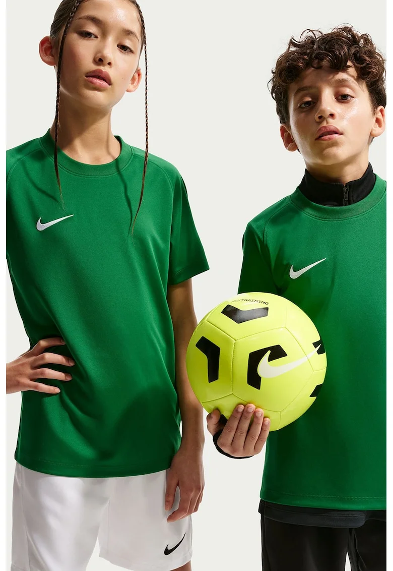 Tricou cu tehnologie Dri Fit si maneci raglan pentru fotbal Park VIII, Verde