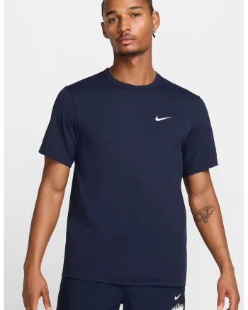 Tricou cu decolteu la baza gatului pentru fitness Hyverse, Albastru ultramarin