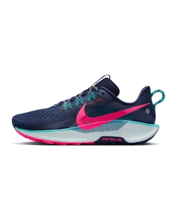Pantofi ReactX Pegasus 5 pentru alergare pe teren accidentat, Fucsia/Bleumarin
