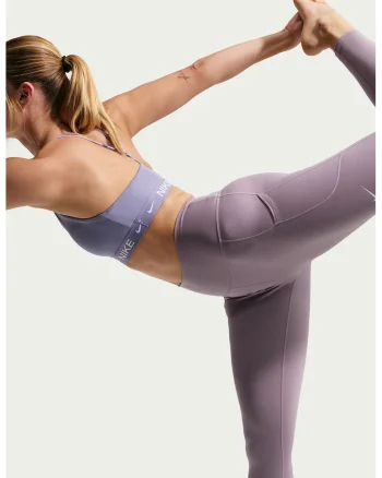 Colanti cu talie inalta pentru fitness, Liliac prafuit