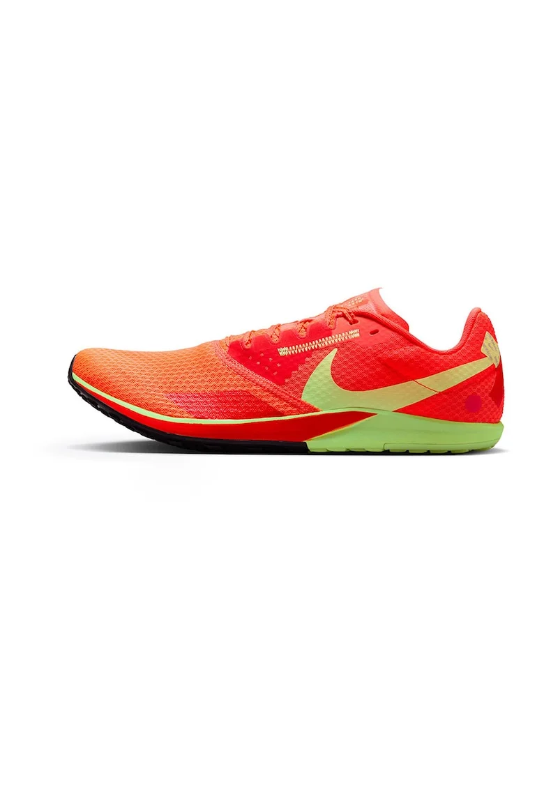 Pantofi low-cut Zoom Rival Waffle 6 pentru alergare, Portocaliu mandarina/Verde fistic