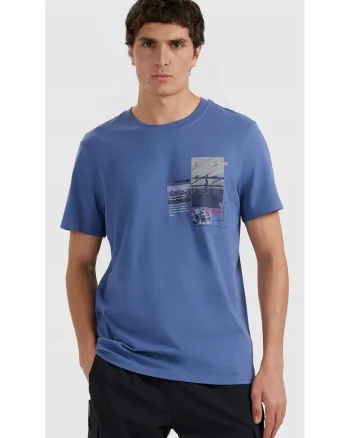 Tricou barbati,  bumbac, confortabil, bleumarin