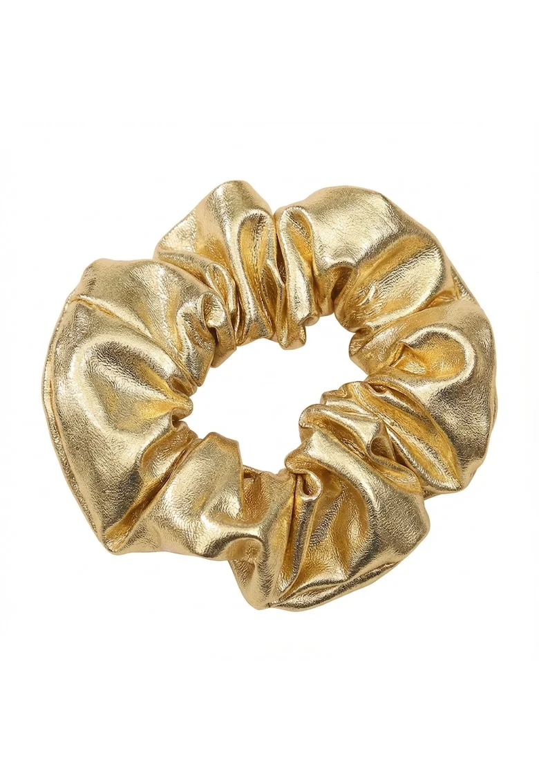 Elastic de Par Scrunchie „Aurora Aurie” – Accesoriu Elegant, Stralucitor si Confortabil pentru Fete, Ideal pentru Ocazii Speciale si Zilnice